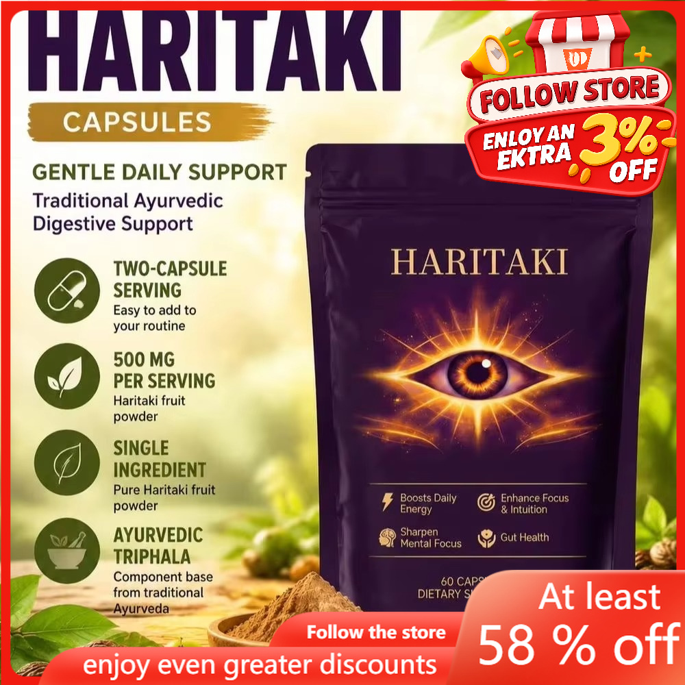 Herbal Tea - Capsules HARITAKI pour l'énergie quotidienne, la