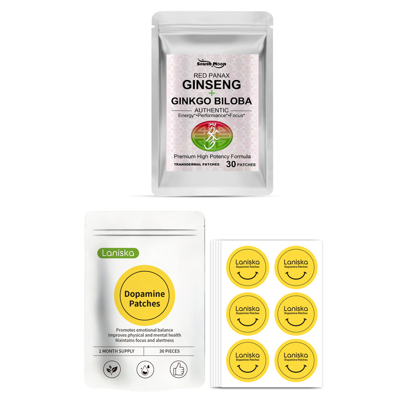 Ginger Tea - 60 patchs combinés Laniska Dopamine et