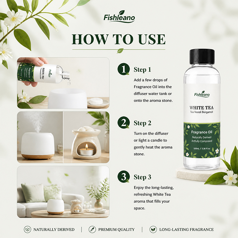 Huile parfumée au thé blanc, h - Chamomile Tea avis et prix