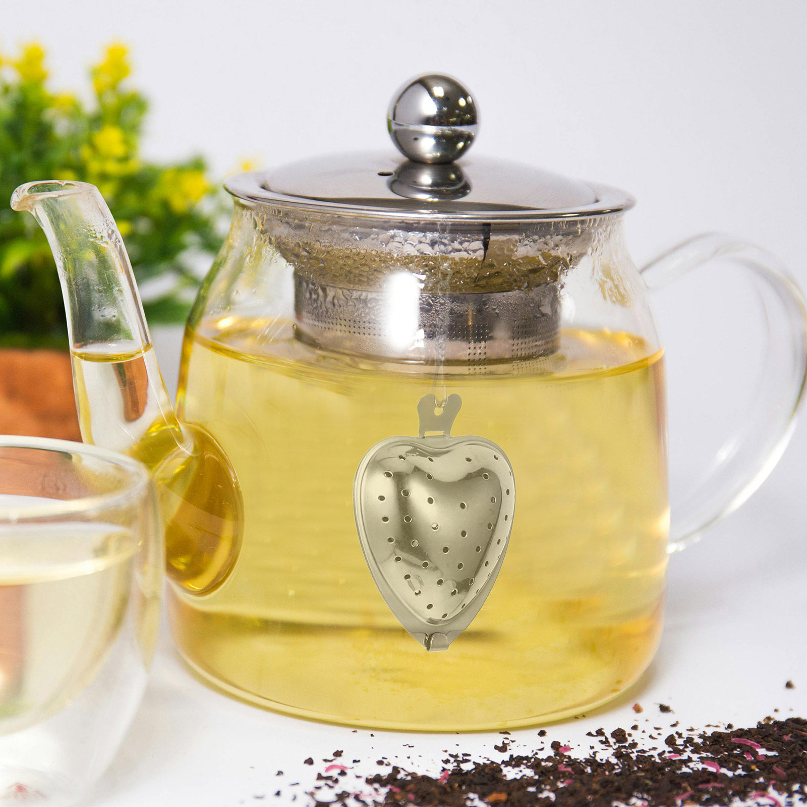 3 infuseurs à thé en acier ino - Herbal Tea avis et prix